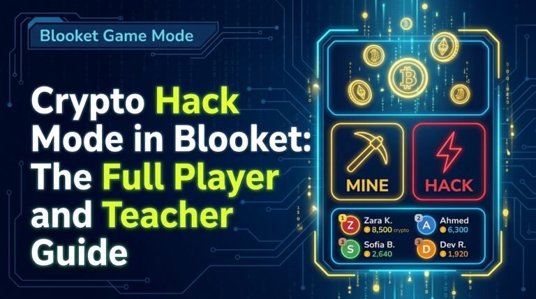 Crypto Hack mode in Blooket