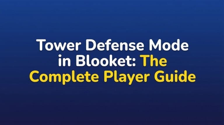 Tower Defense mode in Blooket