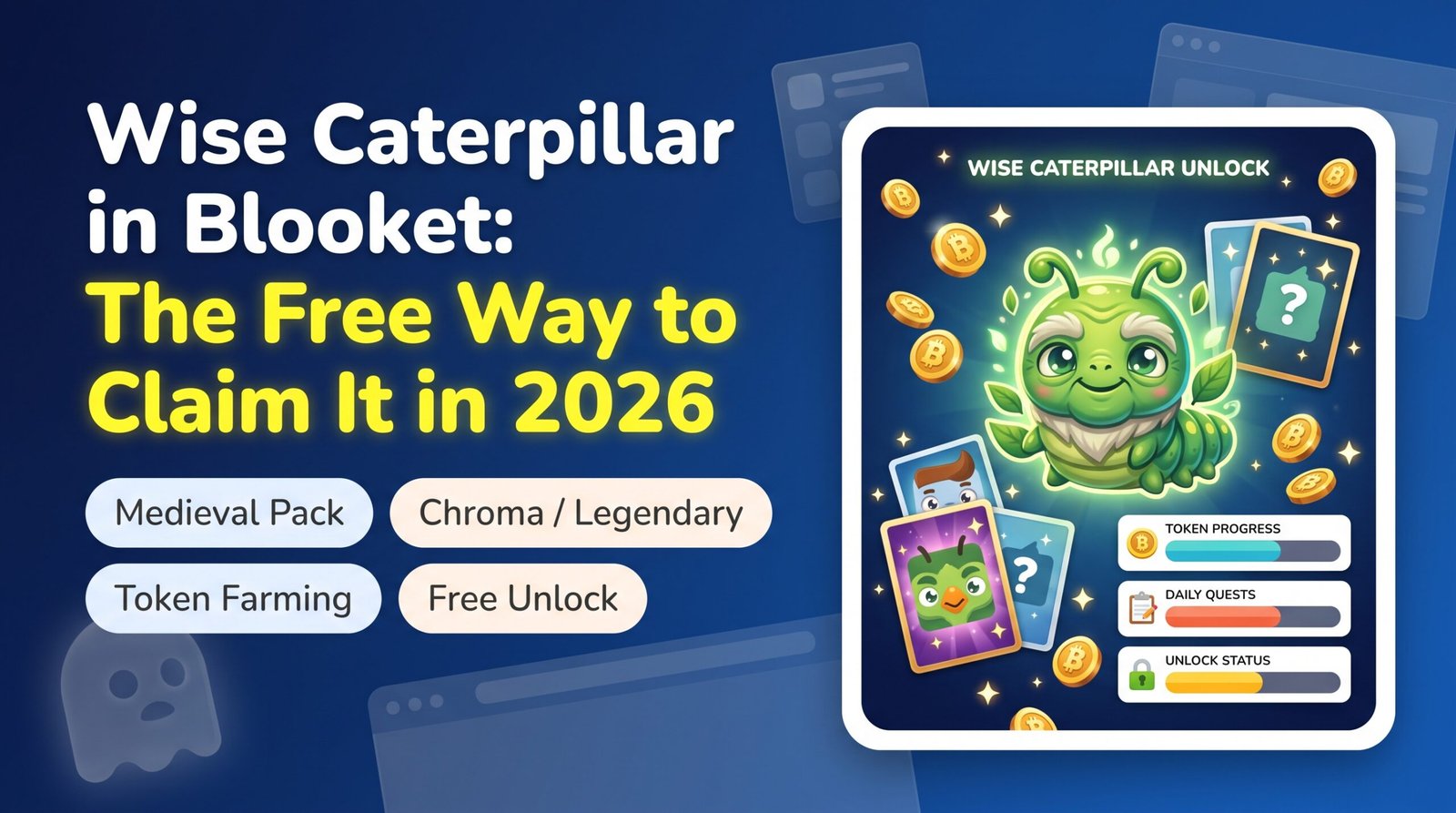 Wise Caterpillar in Blooket shown in the Hidden Blooks collection tab